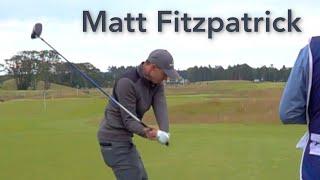 Matt Fitzpatrick Golf Swing - Driver DTL