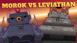 Morok vs Leviathan The Old Days Enemy - Cartoons about tanks