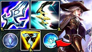 ASHE TOP 100% TILTS THE WHOLE ENEMY TEAM NICE PATCH - S14 ASHE GAMEPLAY Season 14 Ashe Guide