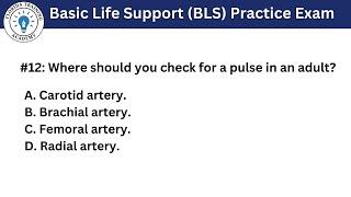 2024 Basic Life Support BLS Practice Exam