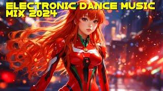  Electronic Dance Music Mix 2024 - Remixes House EDM Techno Eurodance Mix 