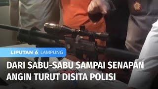 Tak Hanya Sabu-sabu Pengedar Narkotika Juga Miliki Senapan  Liputan 6 Lampung