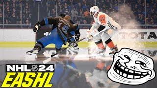 NHL 24 EASHL Funny Moments