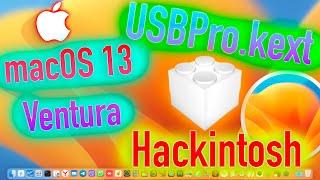 КАК СОЗДАТЬ USBPRO.KEXT ДЛЯ MACOS 13 VENTURA? ЛУЧШИЙ ЗАВОД USB HACKINTOSH - ALEXEY BORONENKOV