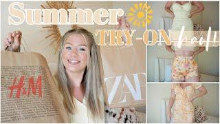 Summer Try-On Clothing Haul  Ft. Zara Nordstrom AE & More