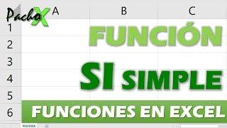 Cómo usar fácilmente la FUNCIÓN SI SIMPLE en Excel + Ejercicio  Microsoft Excel