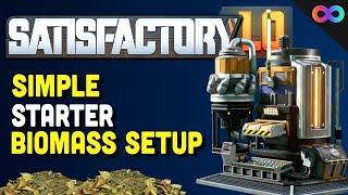 The ONLY Automated Biomass Burners Setup for Satisfactory 1.0