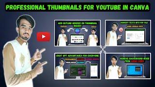 How to Make Best Thumbnails in Canva For Youtube Videos  Youtube Thumbnail Kaise Banaye