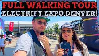 Every EV On Display At Electrify Expo Denver Full Walking Tour w Francie & Jordan