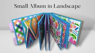 How to Assemble the Small Album with Landscape Pages  Simply Made Crafts