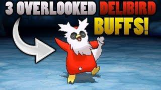 3 Overlooked Delibird Buffs In Pokemon Ultra Sun and Ultra Moon