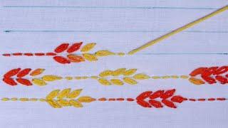 Nakshi katha design hand embroidery stitch tutorial traditional nakshi katha embroidery design