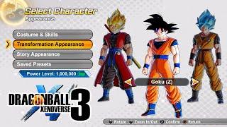 DRAGON BALL XENOVERSE 3 - New Character Customization & Story Cutscenes 2022