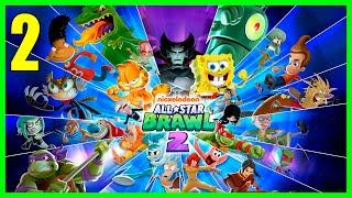 Nickelodeon All Star Braw 2 Fighting with Patrick Part 2  - Gameplay - No Commentaty