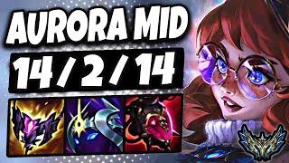 Aurora vs Sylas  MID  Lol Korea Challenger Patch 14.19 