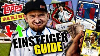 ANFÄNGER GUIDE  SO SAMMELST DU RICHTIG  Meine ERFAHRUNGEN nach 1 Jahr FUSSBALL TRADING CARDS