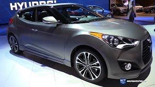 2016 Hyundai Veloster Turbo - Exterior and Interior Walkaround - 2016 Detroit Auto Show