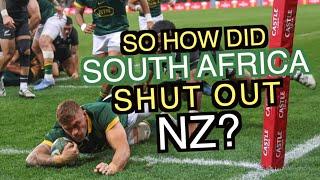 So how did South Africa shut out the All Blacks?  Second Test Analysis 2024