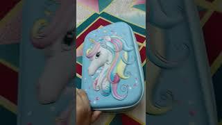 #My cute unicorn pouch  #My favourite pouch 