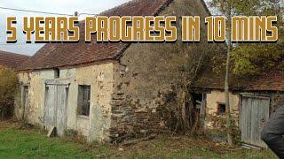 We spent our life savings on a derelict farmhouse  5 years in 10 mins