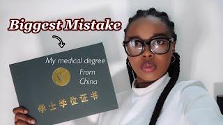 is studying medicine in china worth it? DO NOT STUDY MEDICINE ABROAD Advice for medical students