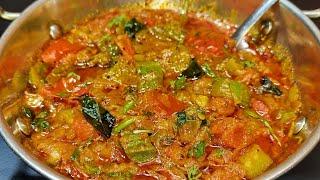 ಹೀರೆಕಾಯಿ ಟೊಮೆಟೊ ಗ್ರೇವಿ  RIDGE GOURD TOMATO CURRY  SIDE DISH FOR CHAPATI  PREMA RECIPES