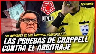 LOS DETALLES DE LA DENUNCIA DE CHAPPELL CONTRA EL ARBITRAJE PERUANO  CORRUPCIÓN
