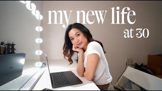 My New Life at 30  taking risks my *secret* project my new “job”