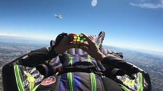 GoPro Awards Rubiks Cube Challenge - Skydiving