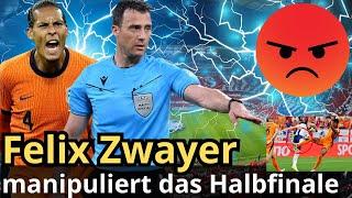 Eilmeldung UEFA zwingt Felix Zwayer zur Manipulation England dank Elfmeter-Betrug im Finale?