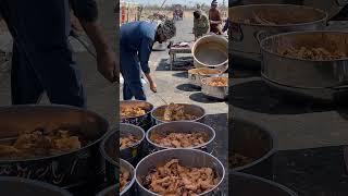 Huge Chicken Steam Preparation in the Wedding of Pakistan
