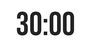 30 MINUTE TIMER - COUNTDOWN TIMER MINIMAL