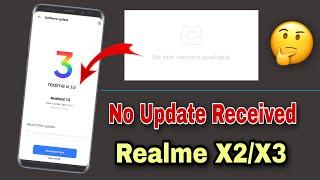 Realme Ui 4.0 New Update in Realme X2X3 Realme New Update 2023 Android 12 Update 2023