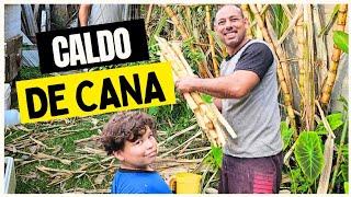 Moedor de cana fizemos o teste Aprovado  Caldo de cana delicioso.