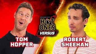 The Umbrella Academys Tom Hopper vs. Robert Sheehan  Hot Ones Versus