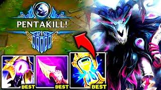 VOLIBEAR TOP CAN NOW 1V5 THE ENTIRE ENEMY TEAM PENTA KILL - S13 Volibear TOP Gameplay Guide