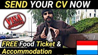 Luxembourg FREE Work Permit 2024  Luxembourg Country Work Visa  Jobs in Luxembourg  Europe