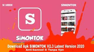 Download SIMONTOK App v2.3 Latest Version 2020 Anti-banned & Tanpa VPN