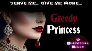 The Greedy Princess  Femdom & Findom Erotic Hypnosis Mind Control Spiral