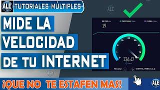 Como Medir Velocidad De Internet  Test De Velocidad De Internet