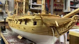 Building Ship Model - The Carolina 165  Almost Finish 