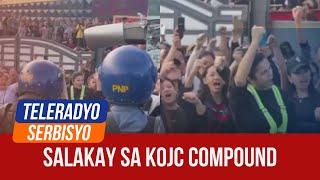 Tension rises as PNP enters KOJC compound of Pastor Quiboloy  Teleradyo Serbisyo 10 June 2024