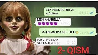 QONXOR ANABELLA SEVGAN QIZIMNING UYIDA  2- QISM _ ABBOS OCHILOV  YOZISHMALAR 