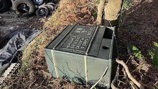 Environment Agency must be blind… dumping rubbish in a Dorset conservation area