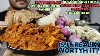 PUNJABI ANGITHI KI SPECIAL HANDI PANEER MALAI CHAAP RUMALI ROTI BUTTER NAAN LACCHA PARATHA