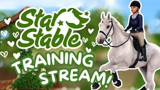 Training My New Selle Francais II Training Stream II Star Stable Online