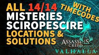 All Sciropescire Mysteries Assassins Creed Valhalla Quests