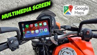 CarPlay And Multimedia Screen For All Motorcycles