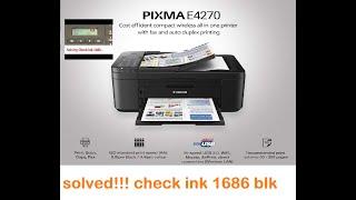 HOW TO FIX CHECK INK 16861688 BLACKCOLOR PROBLEM IN CANON PRINTER