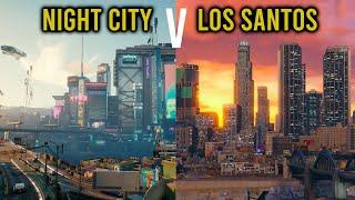 Cyberpunk 2077 vs GTA 5 How Are The Worlds Different?